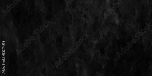 dark Black textured grunge background, black chalk board or blackboard texture, vintage distressed grunge texture with black charcoal wall surface, Rough Black wall slate texture of old grunge wall.