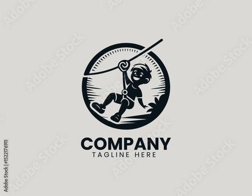 Youthful Zipline Adventure Logo