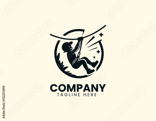 Youthful Zipline Adventure Logo