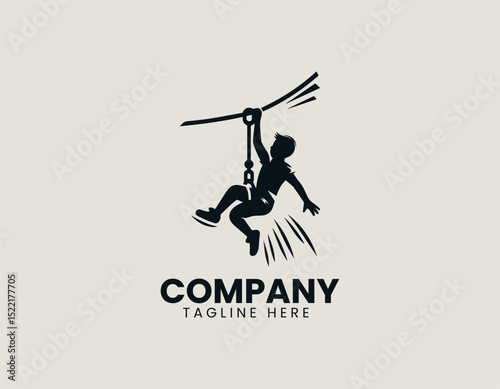 Youthful Zipline Adventure Logo