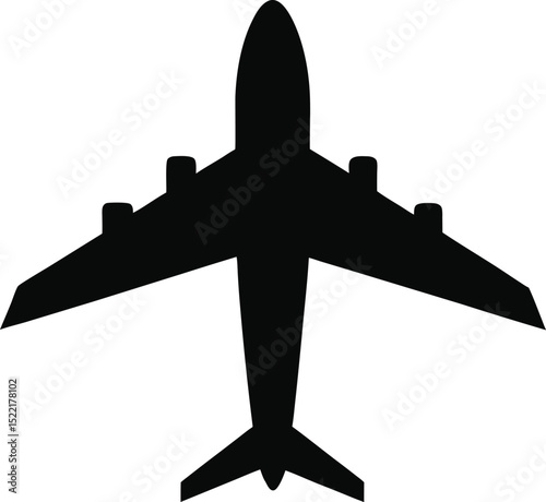 airplane isolated on white