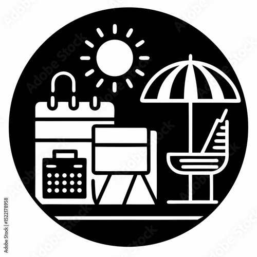 vector illustration of a restaurant