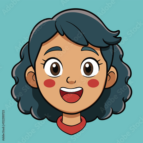 Her face alight with a sense of adventure and fun, glowing with excitement and joy.