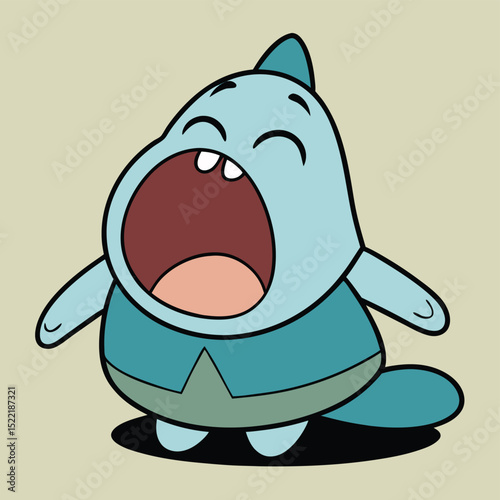 A subtle yawn, barely suppressed, showing a moment of sleepiness or boredom, a quiet human gesture.