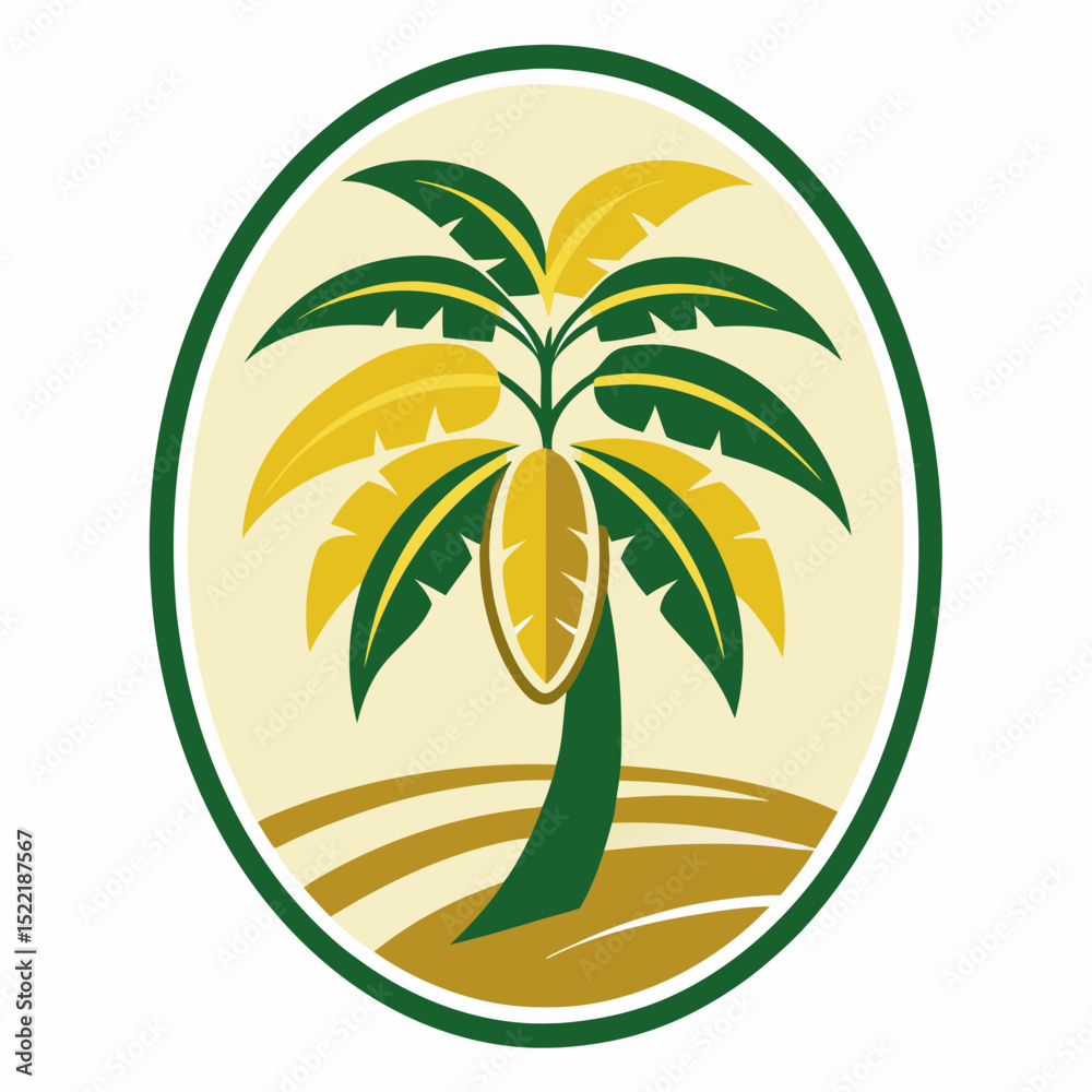 Fototapeta premium palm tree icon