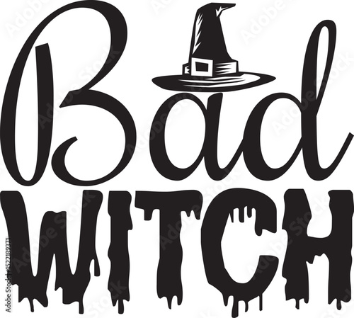bad witch, Halloween svg design