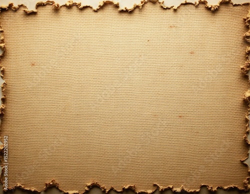 Textured Burnt Paper Edge Background