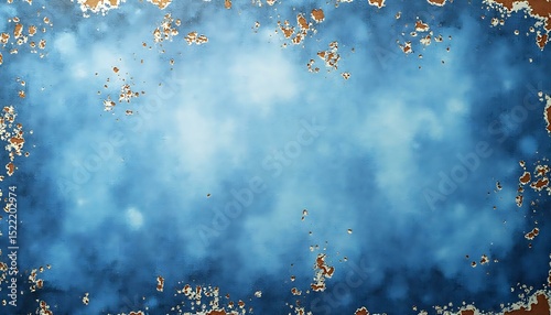 Rustic Blue Texture Background