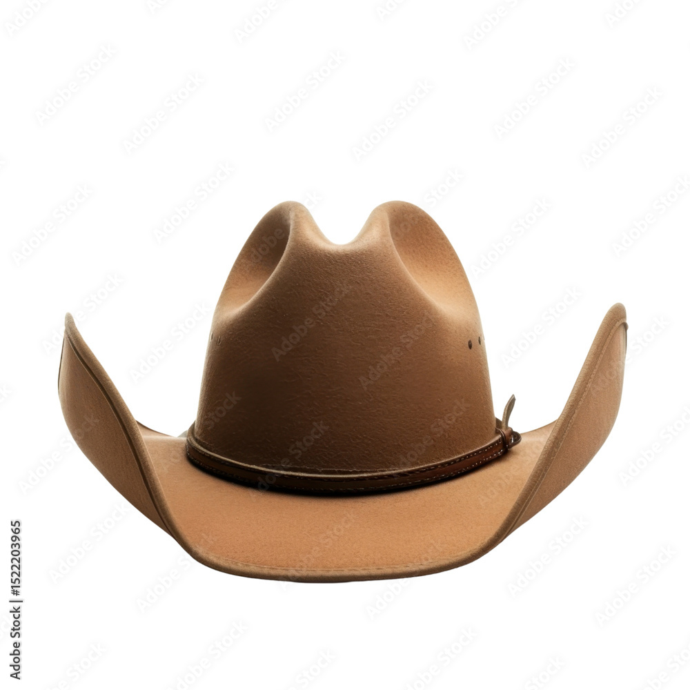 Classic cowboy hat made of felt, featuring wide brim and high crown, perfect for outdoor activities and western themed events. This stylish accessory embodies rugged charm and tradition Classic cowboy hat made of felt, featuring wide brim and high crown, perfect for outdoor activities and western themed events. This stylish accessory embodies rugged charm and tradition