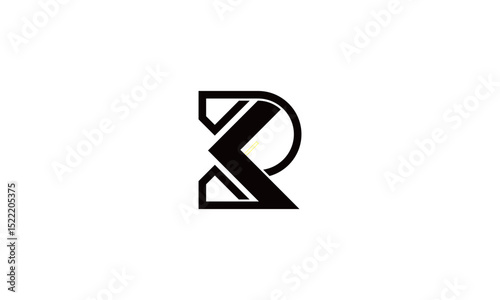 KR logo design for construction business