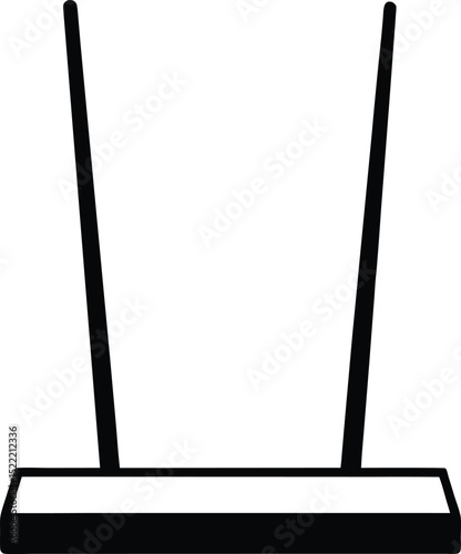 3d render of a modern laptop