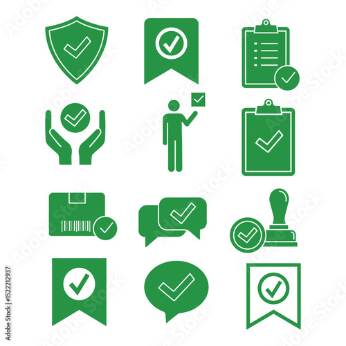 
Check box icon with correct, accept checkmark icons tick box checked. Green Check mark icon vector set. Green tick check mark icon vector. Set of Green check mark isolated vector icons.