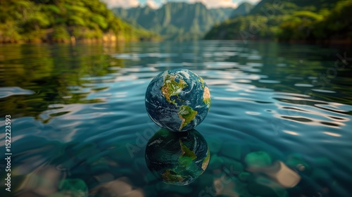 reflection in the lake