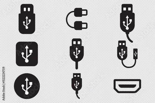 usb icon set ,Vector usb flash drive vector icon. Usb icon set. Flash disk sign and symbol EPS 10