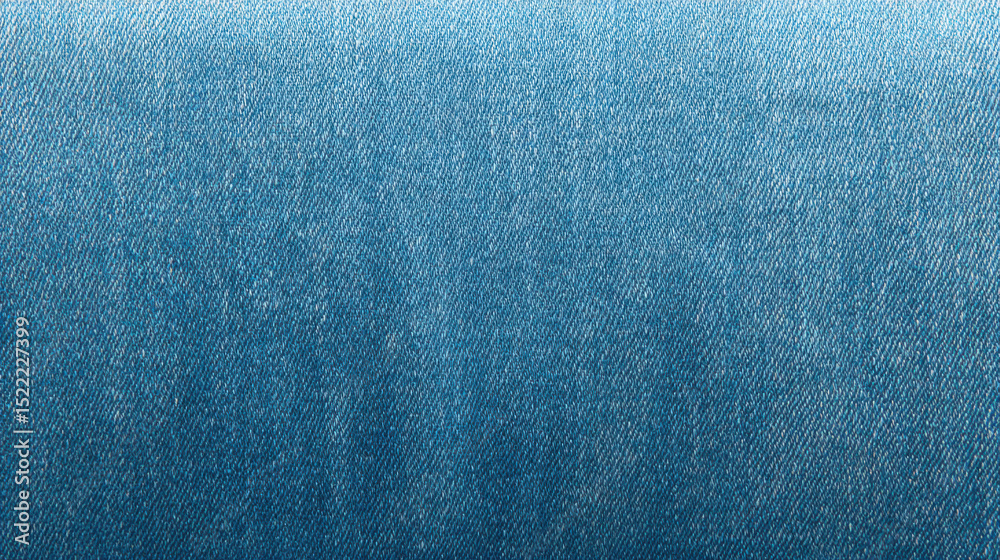 A blue denim fabric texture with a faded gradient effect showcases the close-up details and woven pattern creating a versatile backdrop for design applications. A blue denim fabric texture with a faded gradient effect showcases the close-up details and woven pattern creating a versatile backdrop for design applications.