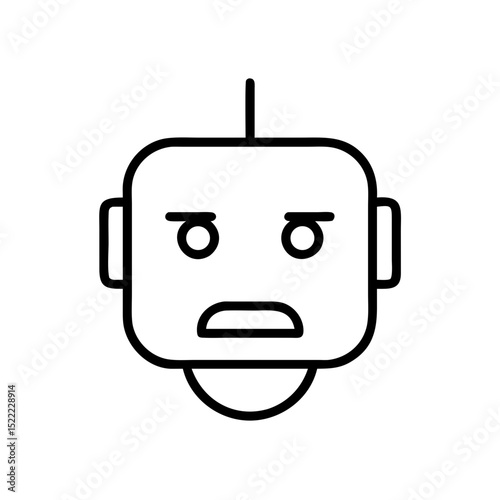 robot face