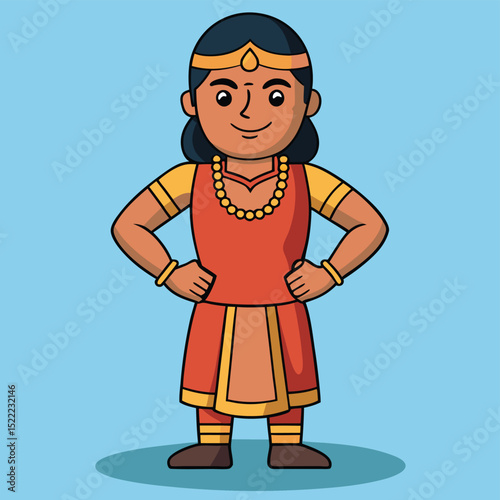Transgender person (Hijra) in traditional attire, showing cultural diversity and identity.