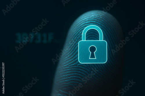 Défense Cyber : Cadenas Virtuel sur Données Protégées photo