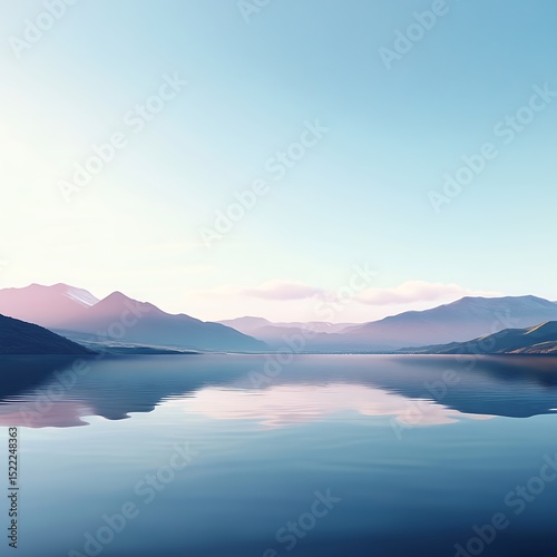 Clear blue sea and coastal sky landscape high resolution picture