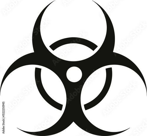 biohazard sign vector