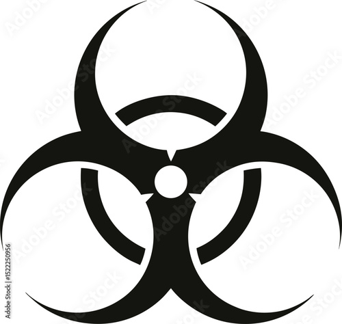biohazard sign vector