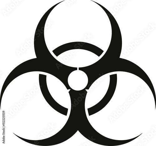 biohazard sign vector