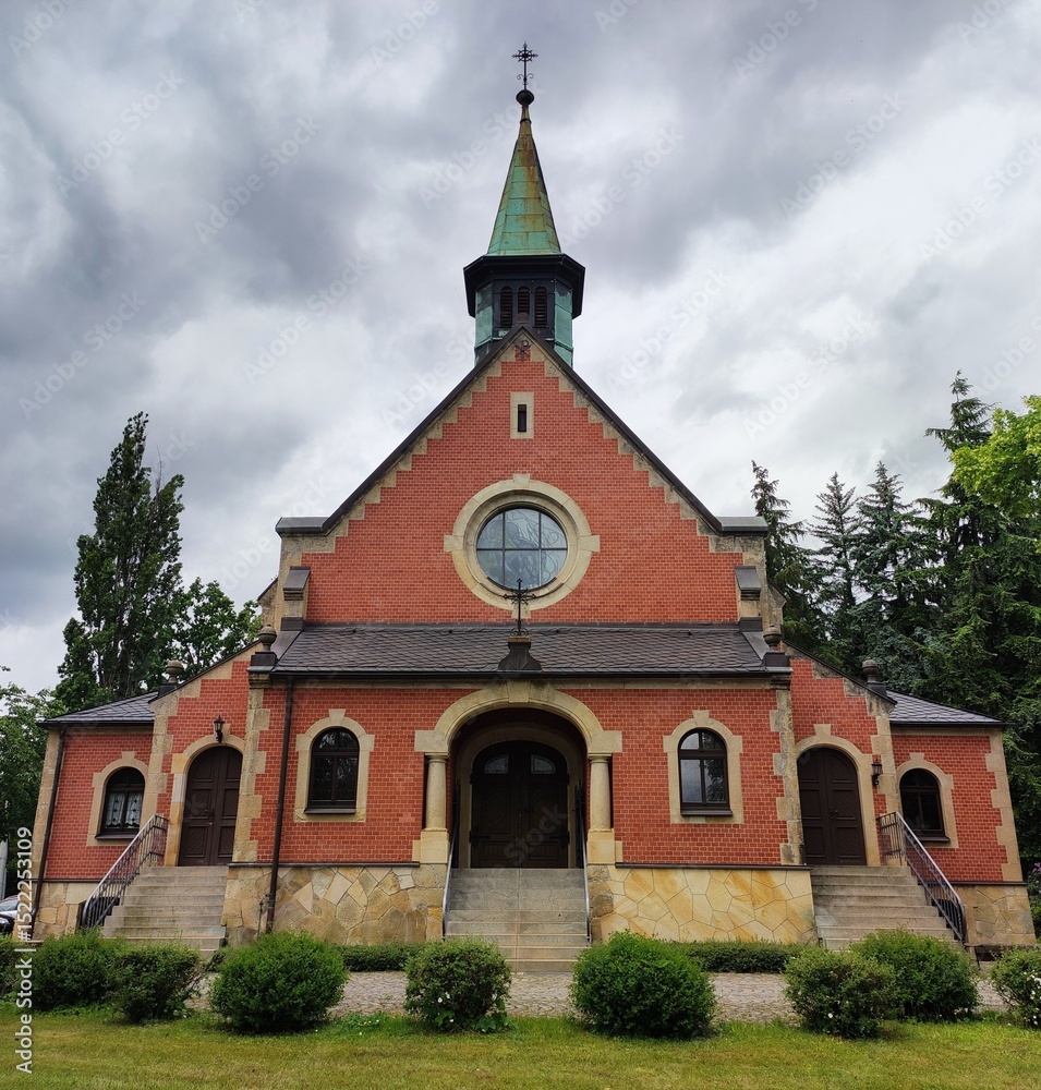 Fototapeta premium Friedhofskapelle