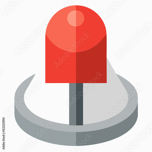 Flood Warning Siren Top Angle Transparent Background