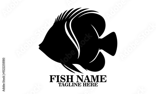 blood parrot cichlid fish icon. blood parrot cichlid fish vector illustration and blood parrot cichlid fish logo art