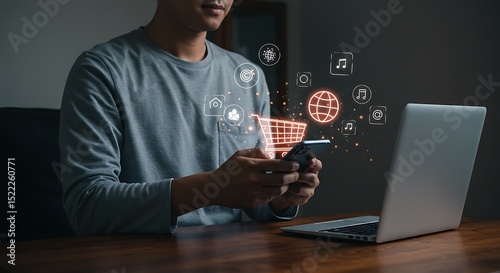 Convenient Online Shopping Mobile Payments and E-commerce