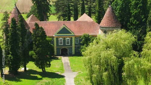 Erdödy-Rubido Castle in Gornja Rijeka, Croatia