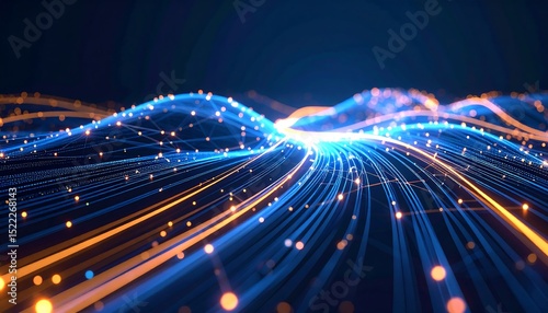 Abstract Network Core Pulsating Data Pathways and Interconnected Fiber Optics