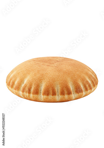 Isolated Pastry Pie Golden Brown Baked Food on Transparent Background