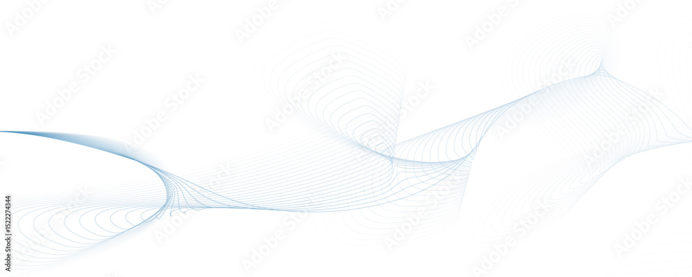abstract blue wave background