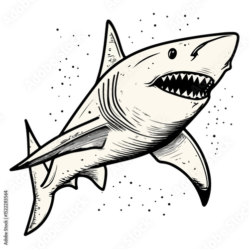 shark, underwater animal, vector, transparent background, icon, fish, sea, animal, isolated, ocean, underwater, predator, danger, wildlife, marine, dangerous, fin, nature, symbol