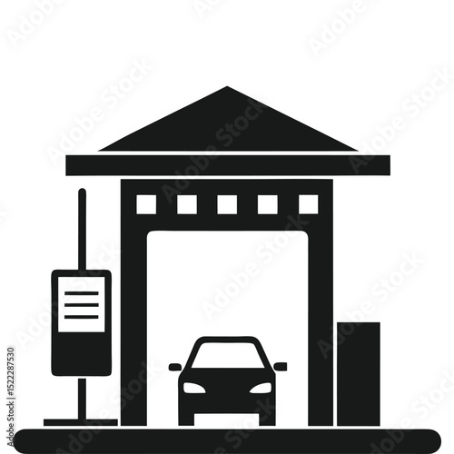 Toll booth