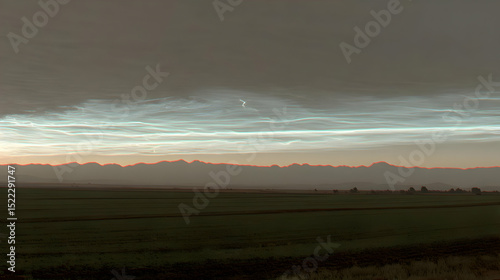 with spiraling vapor trails and glitch-like lightning strikes