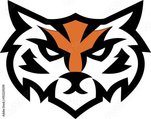 Cat, tiger, and wolf face icons in vector style. Great for storytelling, branding, or learning tools.