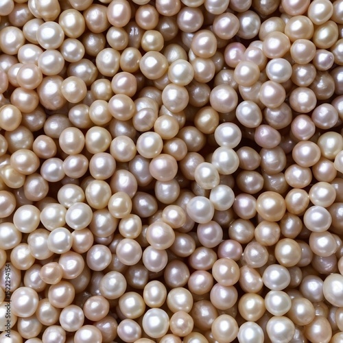 たくさんのポテト型淡水パール
