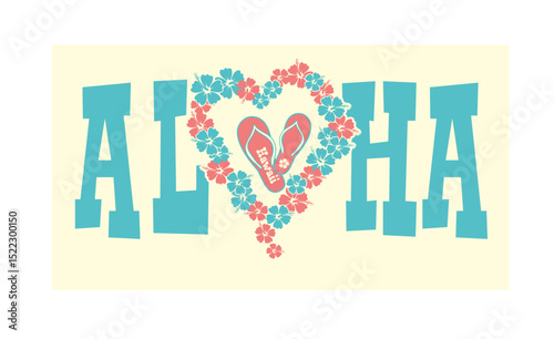 Aloha Hawaii  Shirt Design
