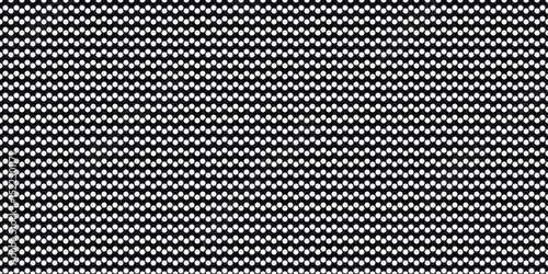 Wallpaper Mural black and white vector abstract halftone background, texture for notebook, banner or poster, white sheet paper with black symmetrical polka dots, simple retro mesh pattern Torontodigital.ca