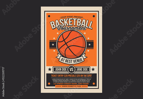 Basketball Tournament Flyer