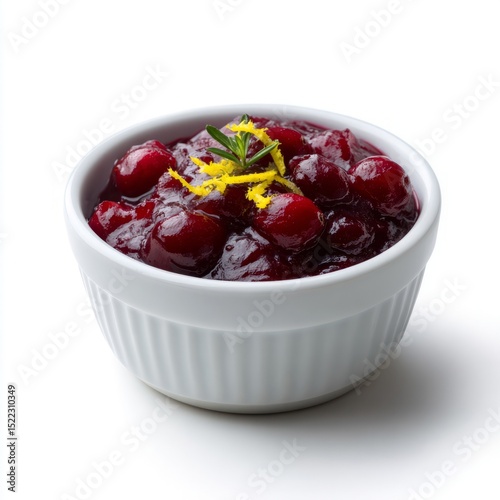 Zesty cranberry compote, a symphony of tartness and citrus zest, perfect for Thanksgiving or Scandinavian Midsummer feasts