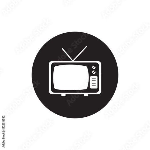 Tv icon set. television icon vector. tv icon flat vector icon. Tv icon vector for web and mobile app. television sign and symbol. Basic RGB