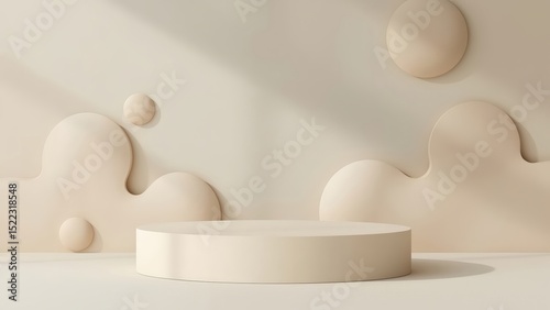 Minimal Podium for Mid-Year Sale