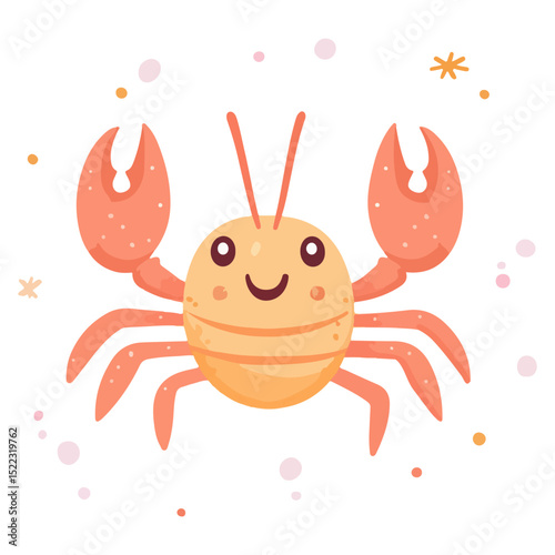 lobster, underwater animal, vector, transparent background, animal, nature, seafood, icon, food, crustacean, isolated, fresh, ocean