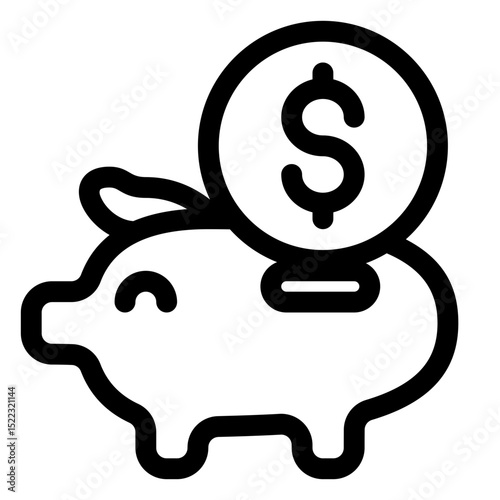 piggy bank icon