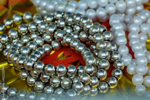 The Pearl necklace for worship in temple
