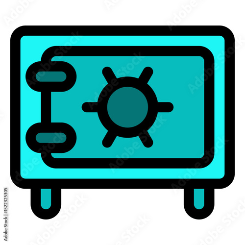 bank safe icon