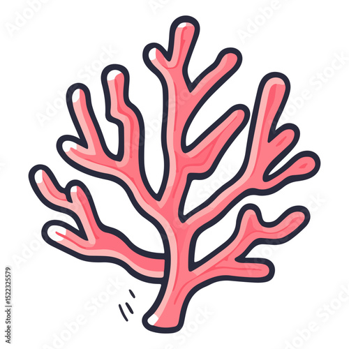coral, underwater animals, vector, transparent background, icon, colorful, pattern, nature, animal, plant, organism